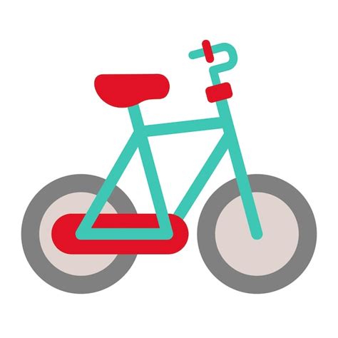 El Icono De La Bicicleta Vector Premium