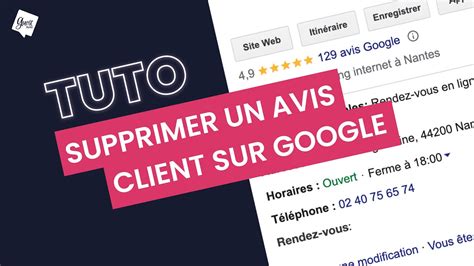 Comment Supprimer Un Avis Google Signaler Un Avis N Gatif Et