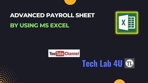 Advanced Payroll Learning Advanced Payroll Tutorial In Ms Excel