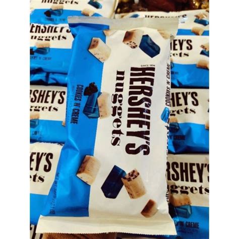 0Coklat Langkawi Hersheys Nuggets Extra Creamy Cookies Creme Lazada