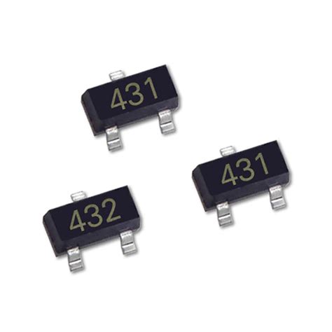 Smd Voltage Regulator Ic Transistor Sot 23 36v Tl432 432 Tl431 431