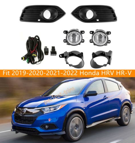 For Honda Hrv Hr V Clear Lens Fog Lights Bumper Lamps Wiring