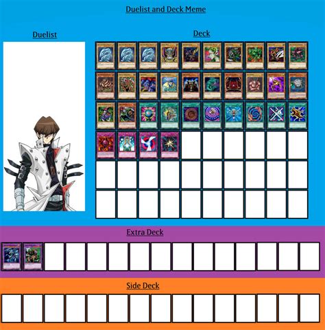 Kaiba's Duelist Kingdom Deck (my headcanon) by Advanceshipper2021 on ...