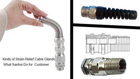 Cable Gland with Strain Relief Function