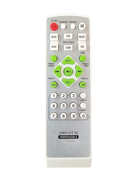 Buy BhalTech UNIV HT 52 Home Theater Universal Remote Control