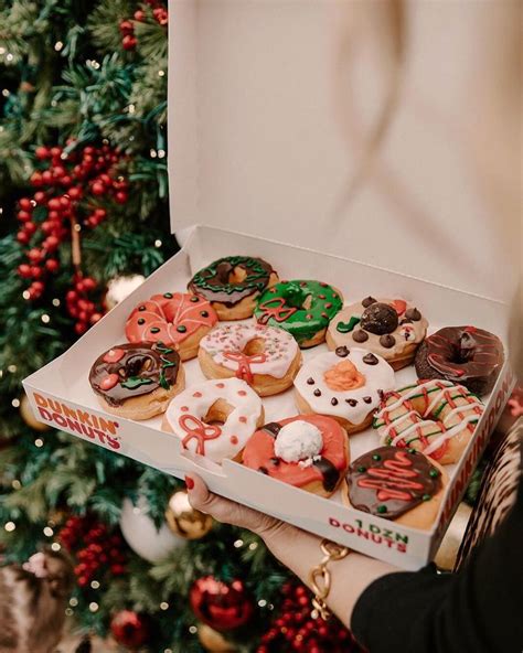 Dunkin Donuts Christmas Donuts