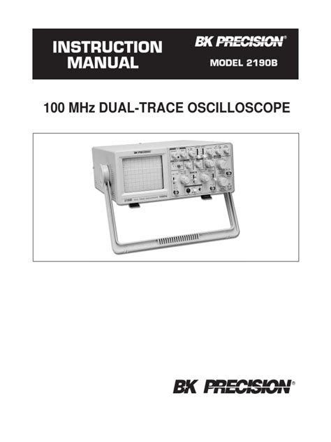 PDF Manual Osciloscopio 2190B DOKUMEN TIPS