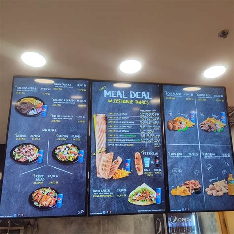 Menu At Zahir Kebab Zielona Gora