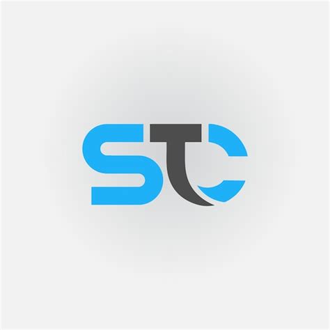 Logotipo De Stc Vector Premium