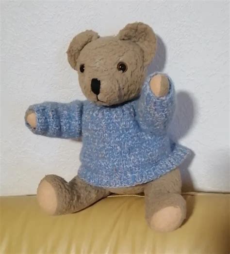 ANCIEN OURS EN peluche en très bon état EUR 35 00 PicClick FR