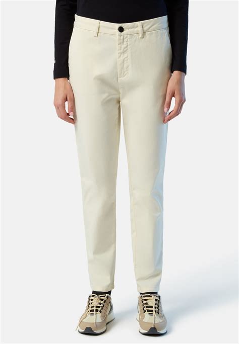 North Sails Öko Gabardine Chino Weiss Weiß Zalando Ch