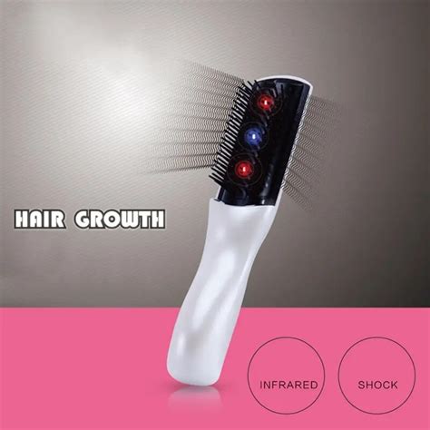 Electric Infrared Laser Hair Brush Massage Comb Stop Hair Loss Hair Growth Therapy Vibration