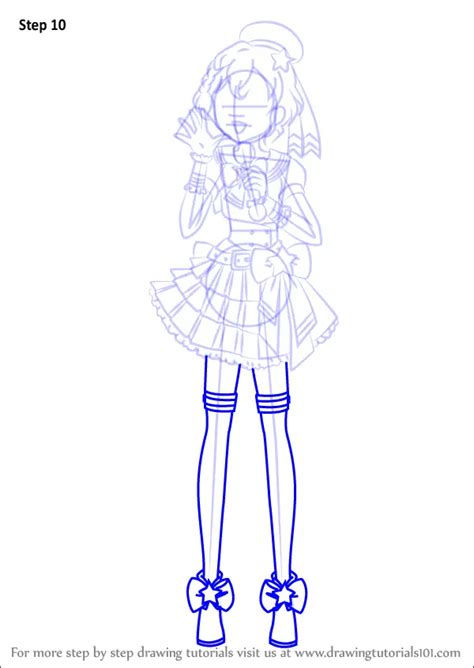 How To Draw Dorothy West From Pripara Pripara Step By Step