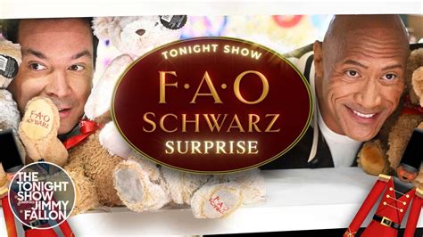 Dwayne Johnson And Jimmy Surprise FAO Schwarz Shoppers And Pay For