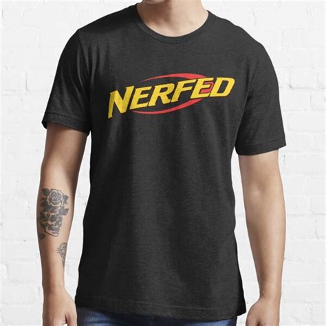 Nerfed Logo T Shirt For Sale By Timunce Redbubble Nerf T Shirts Nerfed T Shirts Game T