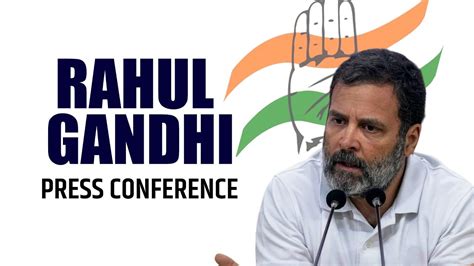 Live Rahul Gandhi Press Conference Live Bharat Jodo Nyay Yatra