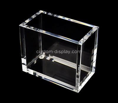 Custom clear acrylic display box, plexiglass display case