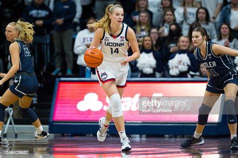 Uconn Huskies Forward Dorka Juhász Dribbles Up The Court During The News Photo Getty Images