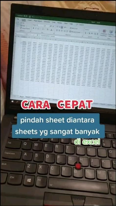 Cara Cepat Pindah Sheet Diantara Sheets Yang Banyak Di Ms Excel