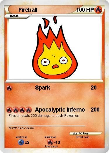 Pokémon Fireball 264 264 Spark My Pokemon Card