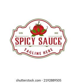 Hot Chili Illustration Design Logo Concept Stock Vector Royalty Free 2192889505 Shutterstock