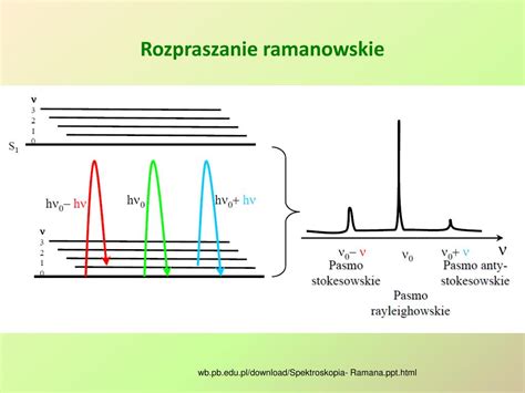 Ppt Spektrometria Wykorzystuj Ca Rozpraszanie Ramanowskie Wiat A