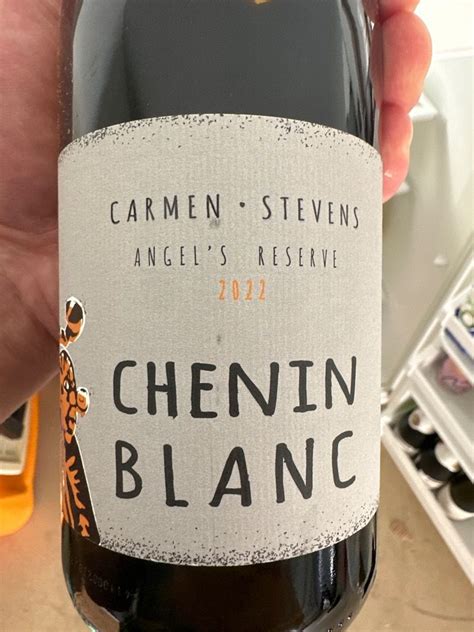 2022 Carmen Stevens Chenin Blanc Angel S Reserve South Africa Coastal