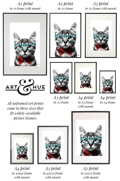 Framing Guide A A A Frame Size Guide Art Prints Custom Art