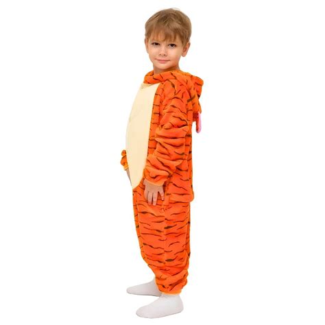 Piżama Onesie Kigurumi Kostium Przebranie Tygrysek Dzieci 105 115cm