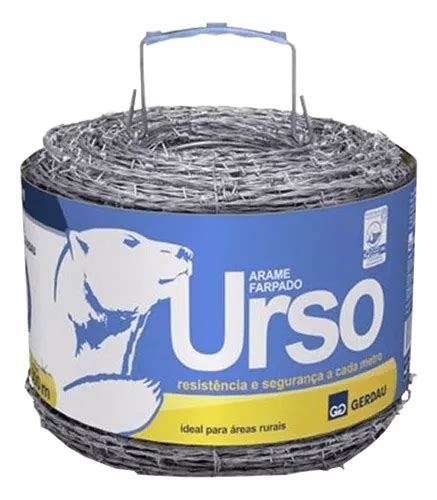 Arame Farpado Gerdau Urso 250 Metros Frete Grátis