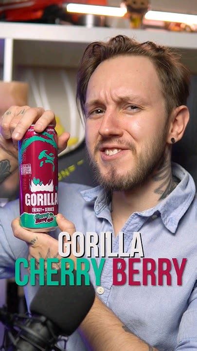 Наконец-то новый российский энергетик GORILLA CHERRY BERRY #энергетики ...
