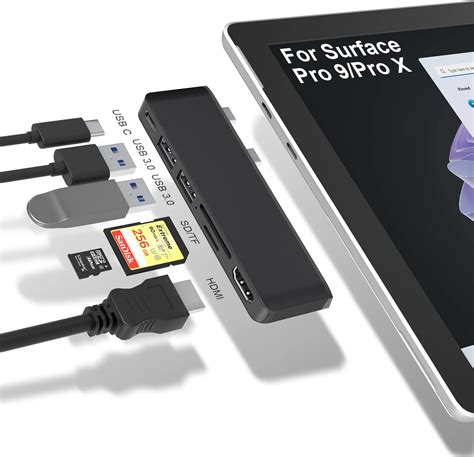 Amazon Surface Pro 9 Hub Docking Station With 4K HDMI USB C