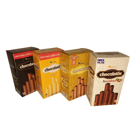 Chocolatos Wafer Roll Long Netto Pcs X Gr Shopee Indonesia