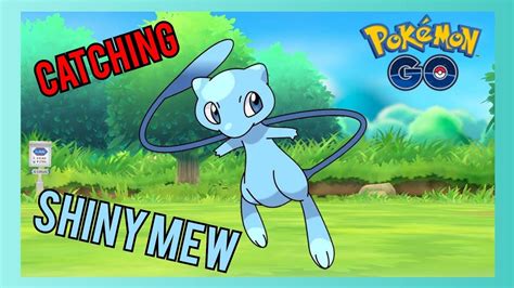 Catching Shiny Mew In Pokemon Go Youtube