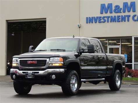 2006 Gmc Sierra 2500 Duramax Lbz Slt 4wd Crew Cab Diesel