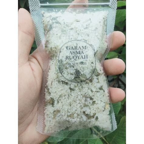 Jual Garam Ruqyah Ruwatan Cleansing Bidara Kelor Berat Gram