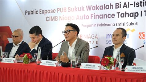 Perkuat Pembiayaan Syariah Cimb Niaga Finance Tawarkan Sukuk