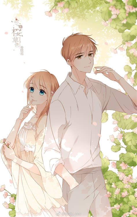 Tình Yêu Là Màu Hoa Anh Thảo Manhua Anime Love Story Anime Chibi