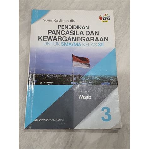 Jual Buku Cetak Ppkn Kelas Xii Erlangga Shopee Indonesia