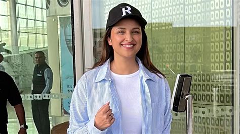 R For Raghav Chadha Bride To Be Parineeti Chopra Flaunts Her Cap