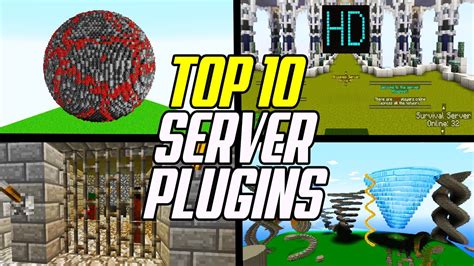 Top 10 Minecraft Bukkit Spigot Plugins Best Server Plugins YouTube