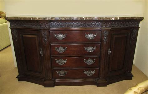 Bernhardt Marble Top Buffet Sideboard Credenza Server I Love Mine