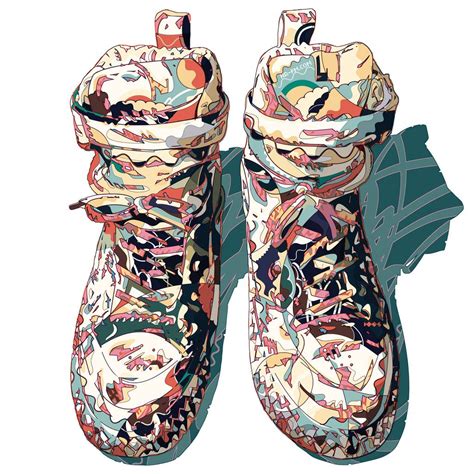 Sneaker Sneaker Art Sneakers Illustration Shoe Art