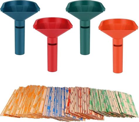 Coin Sorter Color Coded Coin Counters Tubes