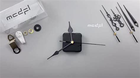 MCDFL Clock Mechanism Silent Quartz Movement Machine Wall Hands Pointer