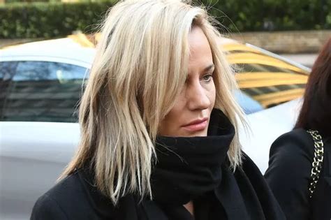 Caroline Flack Kisses Her Mum As She Leaves Court After Pleading Not Guilty To Horror Movie