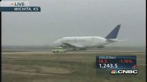 Boeing Dreamlifter lifts off