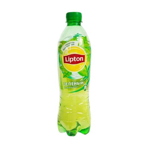 Холодный чай, Lipton, ЗЕЛЕНЫЙ ЧАЙ 0,5 л - купить с доставкой по ...