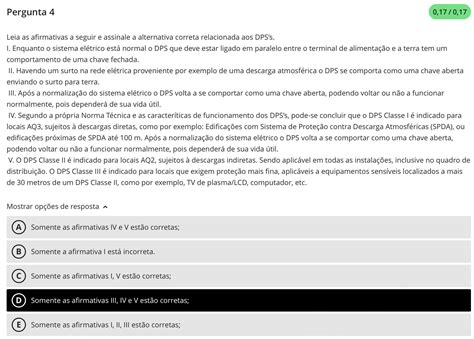 Leia As Afirmativas A Seguir E Assinale A Alternativa Correta