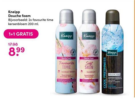 Kneipp Douche Foam Aanbieding Bij Da Folders Nl